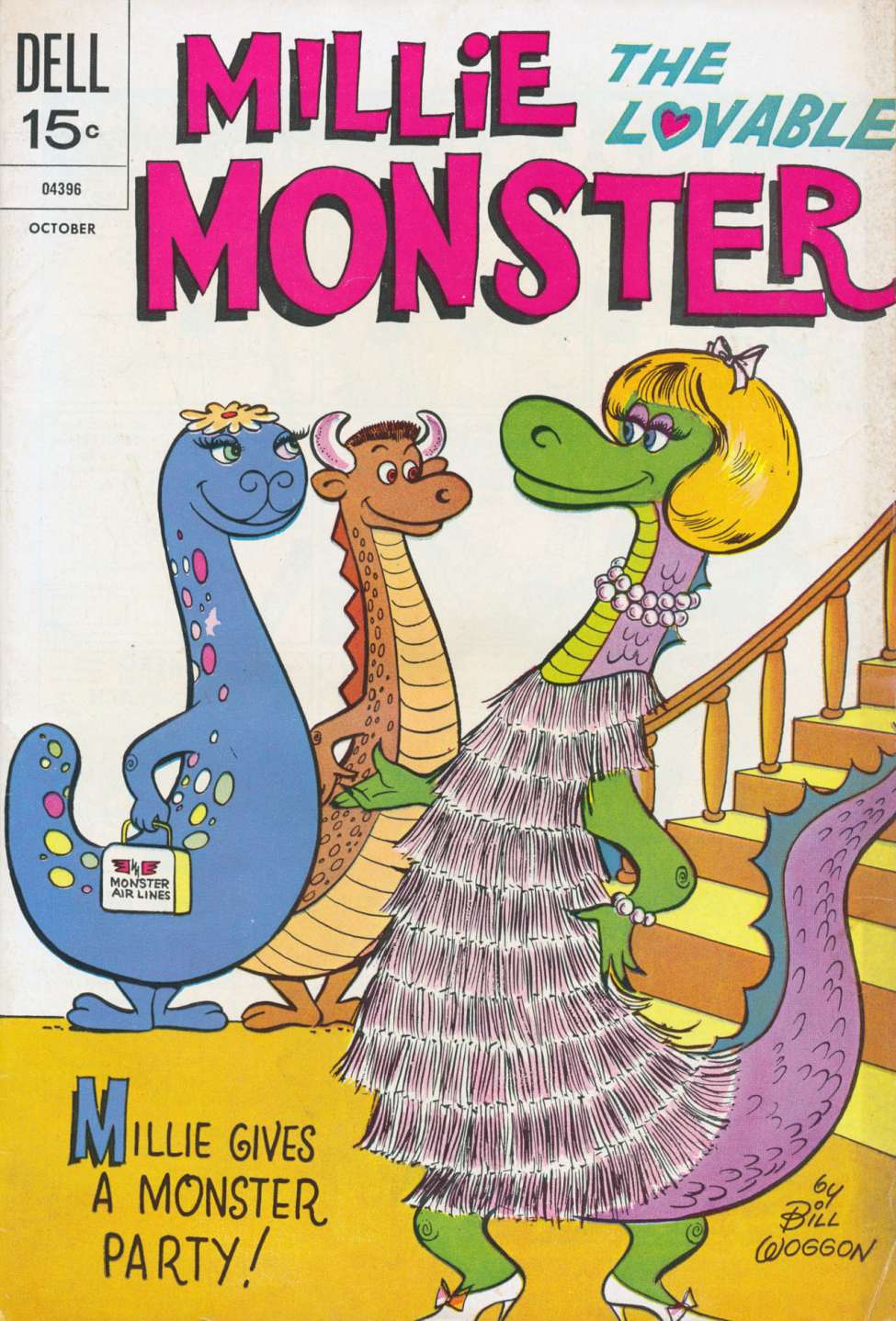Comic Book Cover For Millie the Lovable Monster 5