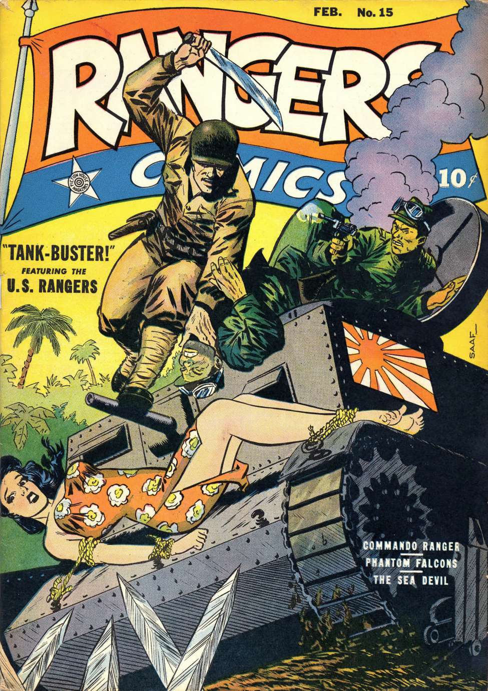 Comic Book Cover For Rangers Comics 15