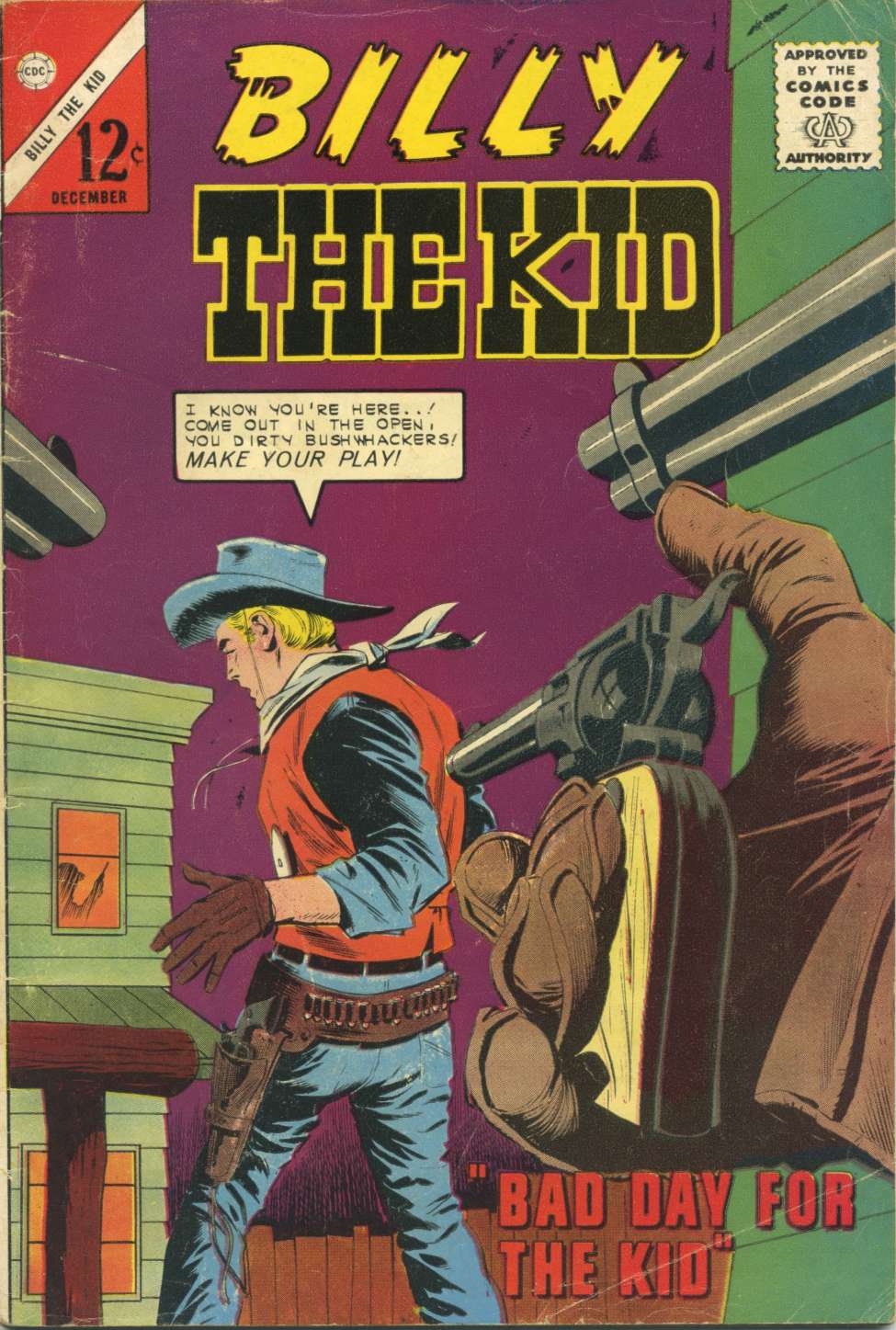 Comic Book Cover For Billy the Kid 43