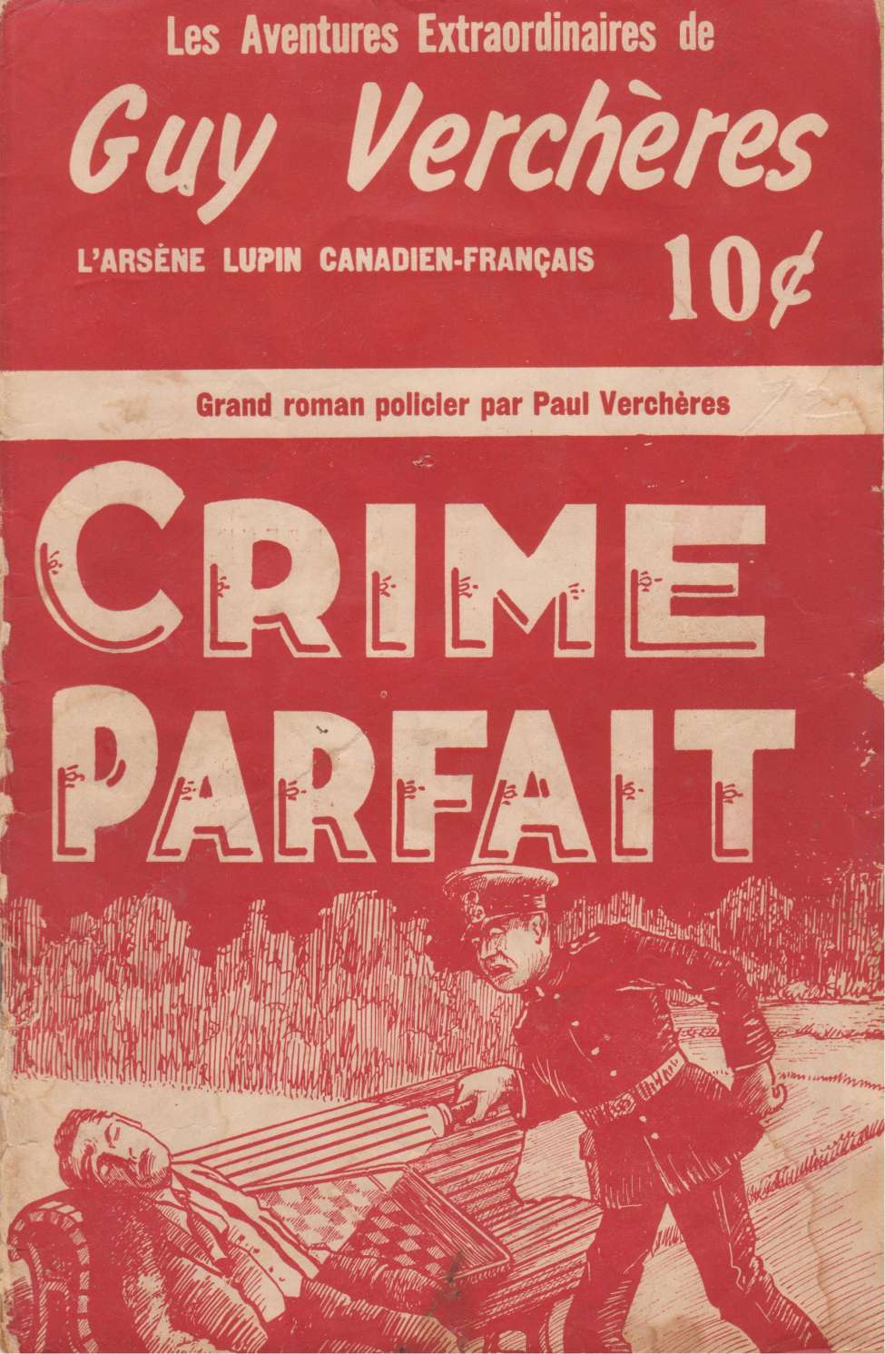 Comic Book Cover For Guy Verchères v1 4 - Crime parfait