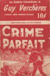 Cover For Guy Verchères v1 4 - Crime parfait