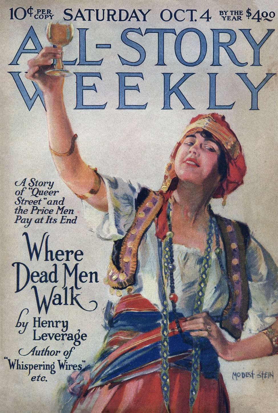 Book Cover For All-Story Weekly v102 2