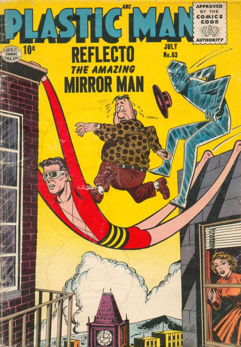 Comic Book Cover For Plastic Man 63