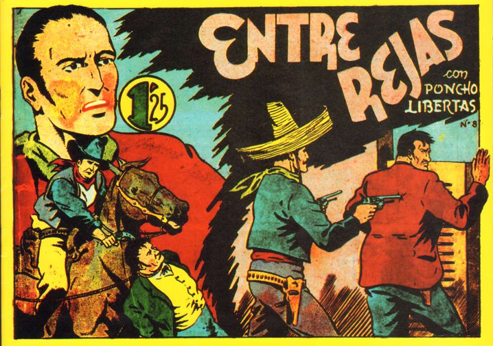 Comic Book Cover For Poncho Libertas 8 - Entre Rejas