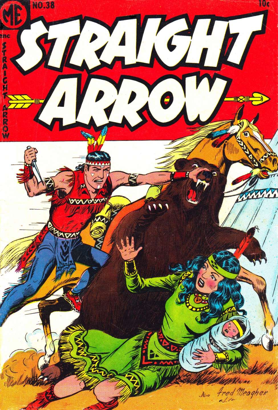 Book Cover For Straight Arrow 38