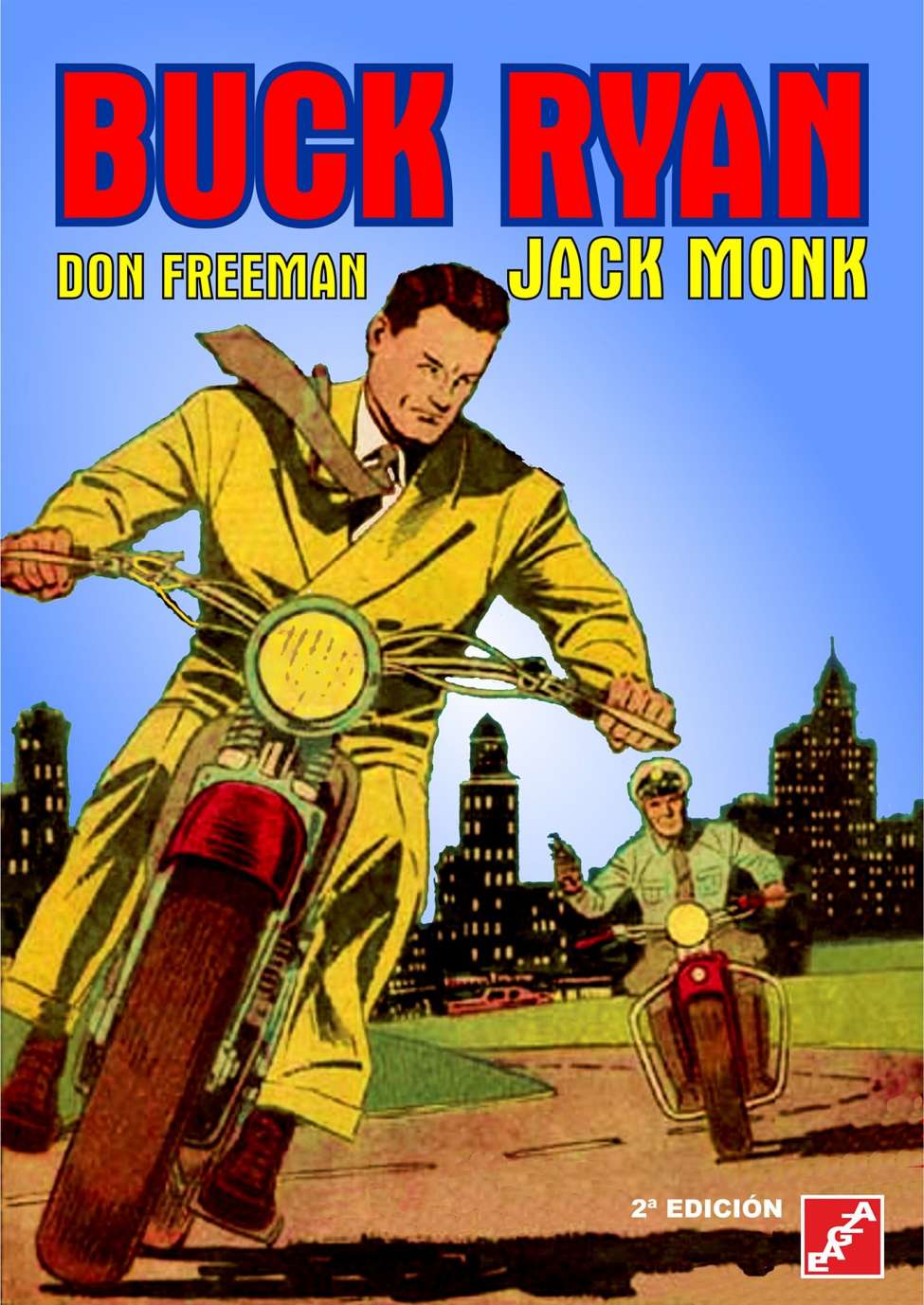 Comic Book Cover For Buck Ryan