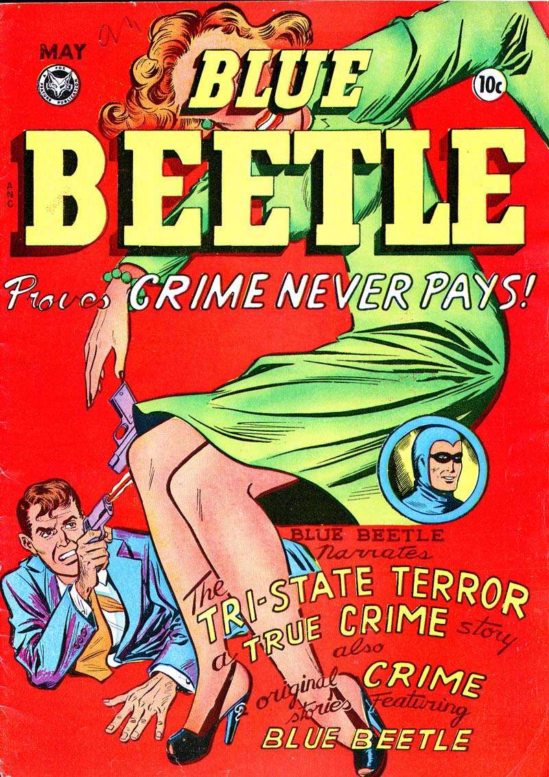 Book Cover For Blue Beetle 56