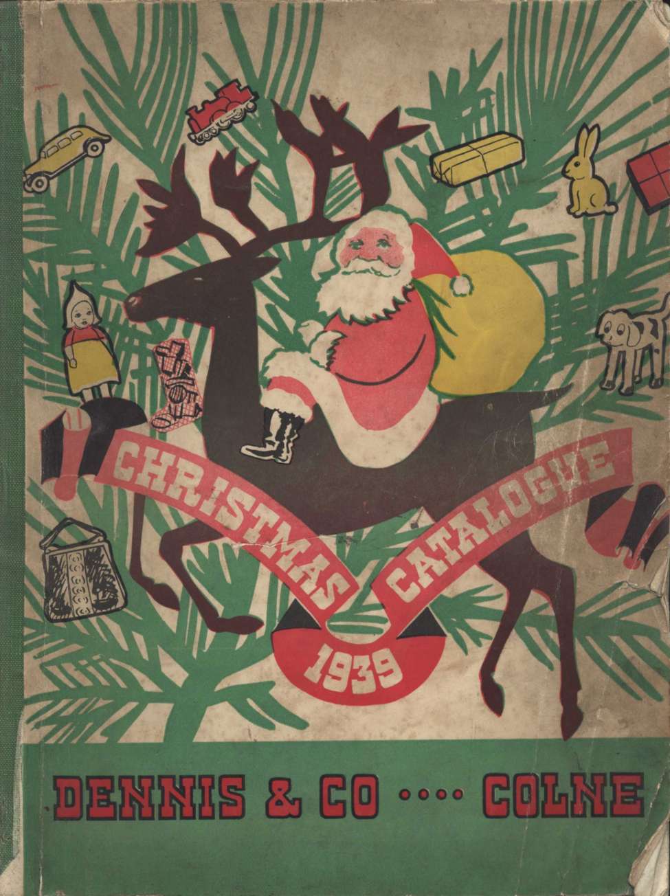Comic Book Cover For Xmas 1939 Gift Catalogue