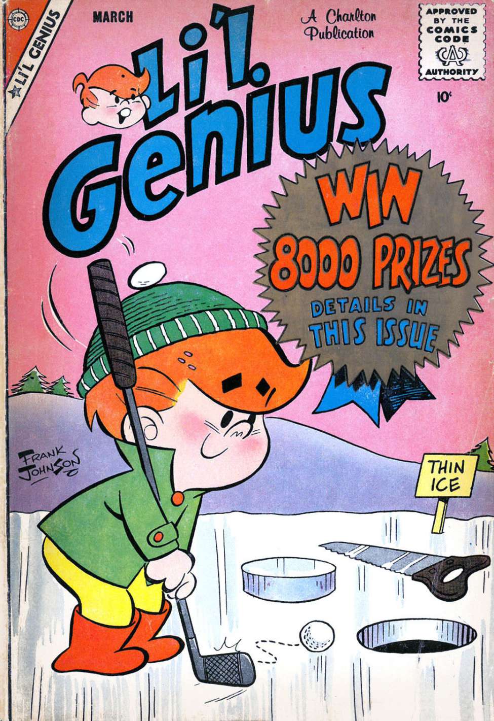 Comic Book Cover For Li'l Genius 20