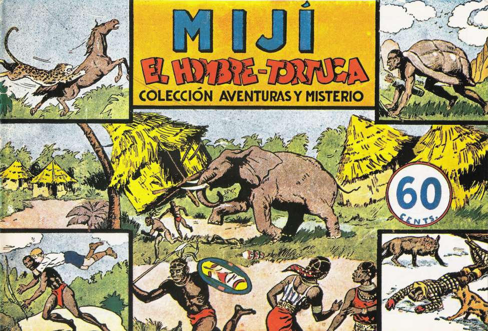 Comic Book Cover For Jorge y Fernando 18 - Mijí, el hombre-tortuga