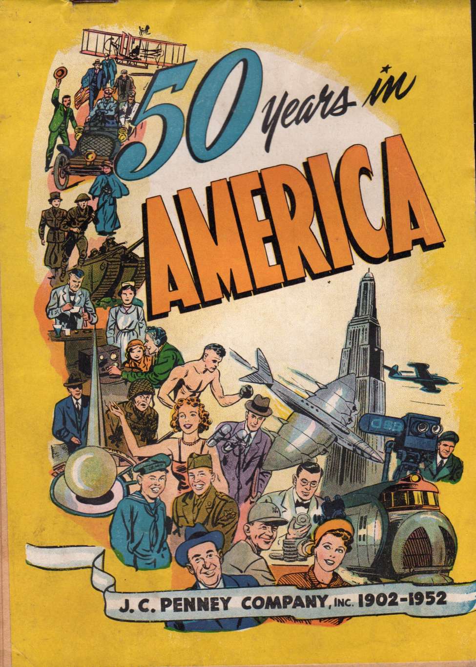 Book Cover For 50 Years in America