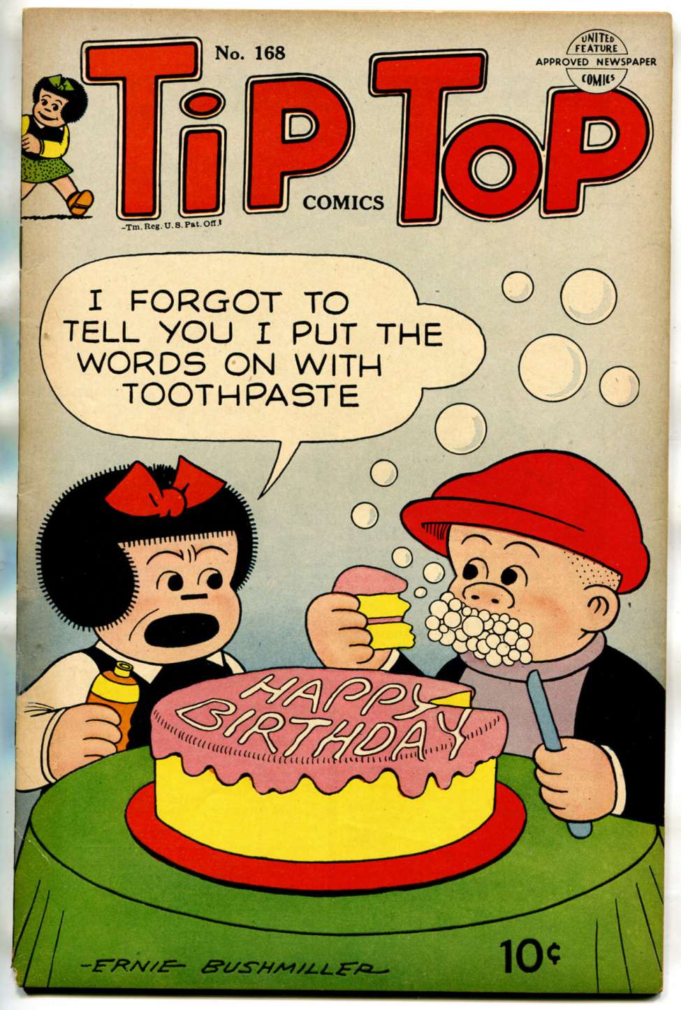 Book Cover For Tip Top Comics 168