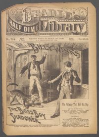 Large Thumbnail For Beadle's Half Dime Library 754 - Billy Winks, the Boss Boy Shadower