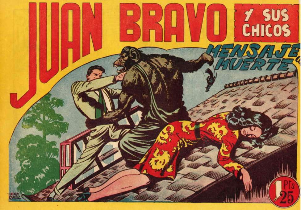 Comic Book Cover For Juan Bravo 5 - Mensaje de Muerte