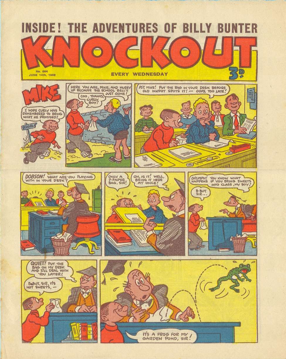 Comic Book Cover For Knockout 694