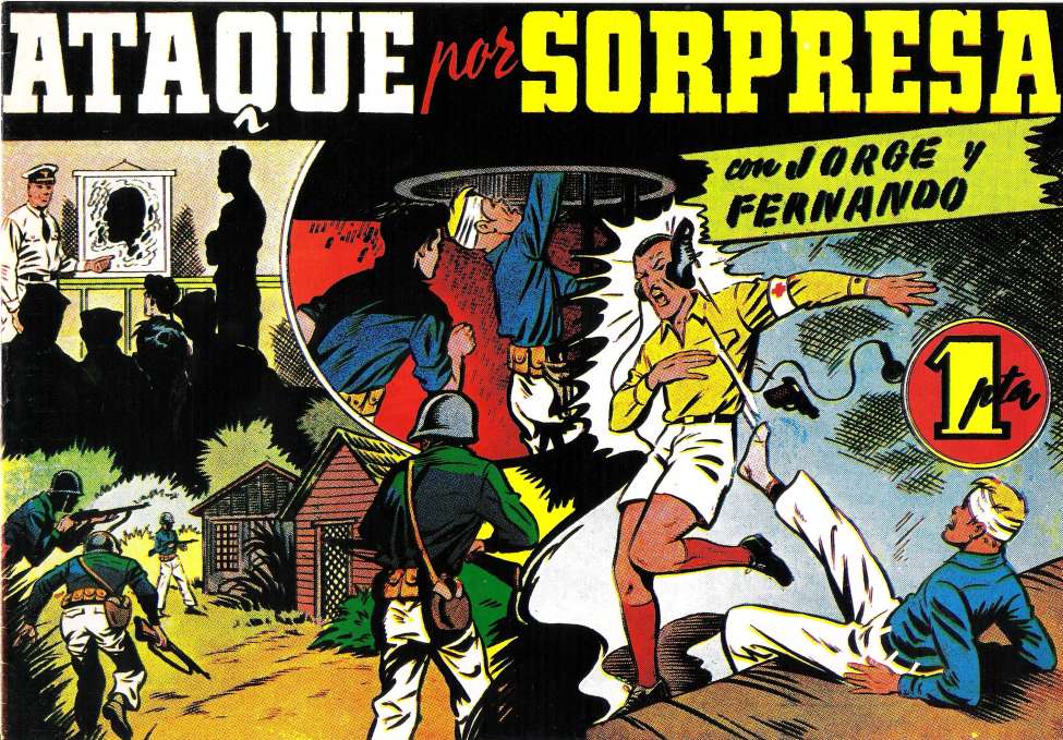 Comic Book Cover For Jorge y Fernando 66 - Ataque por sorpresa