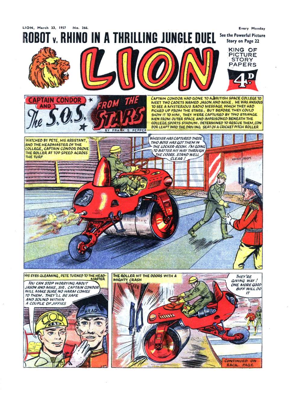 Book Cover For Lion 266