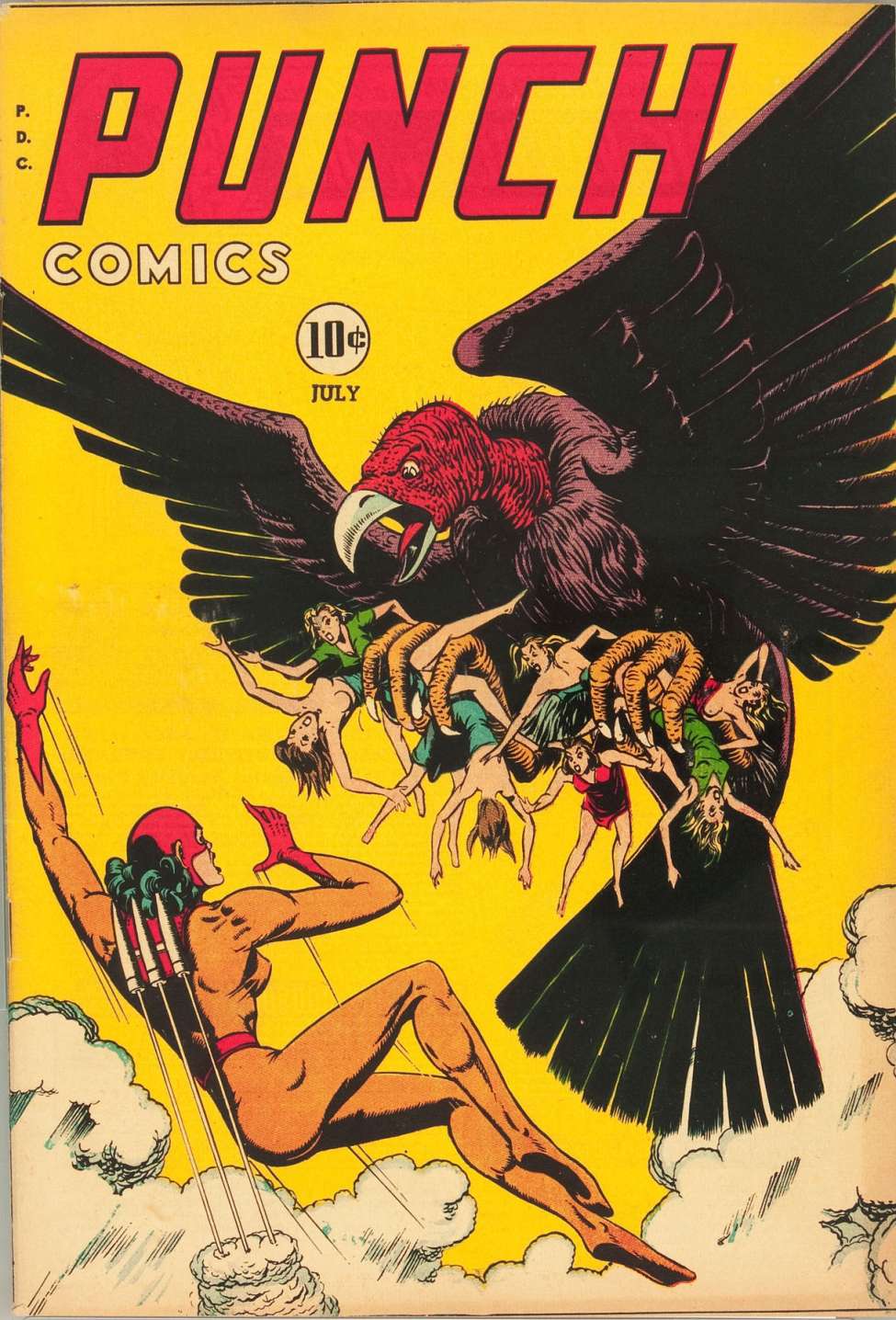 Comic Book Cover For Punch Comics 20