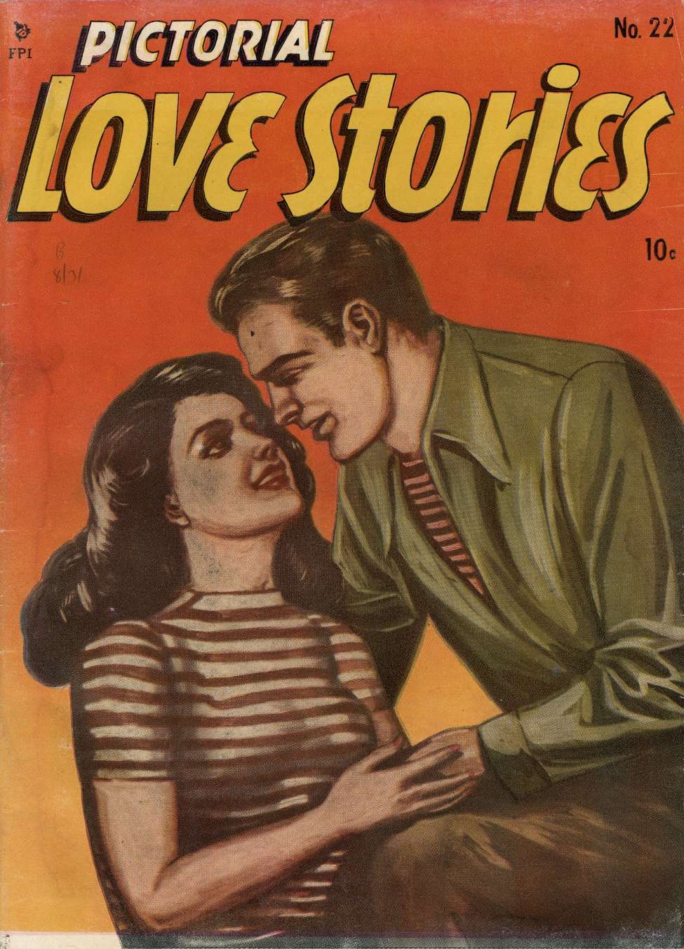 Book Cover For Pictorial Love Stories 22 - Version 2