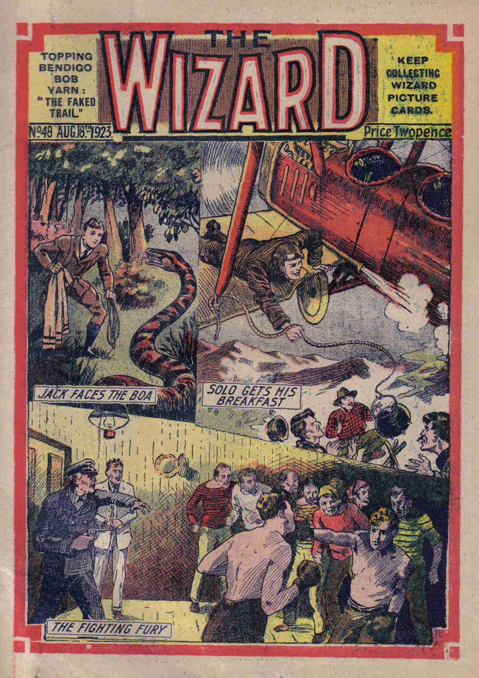 Comic Book Cover For The Wizard 48