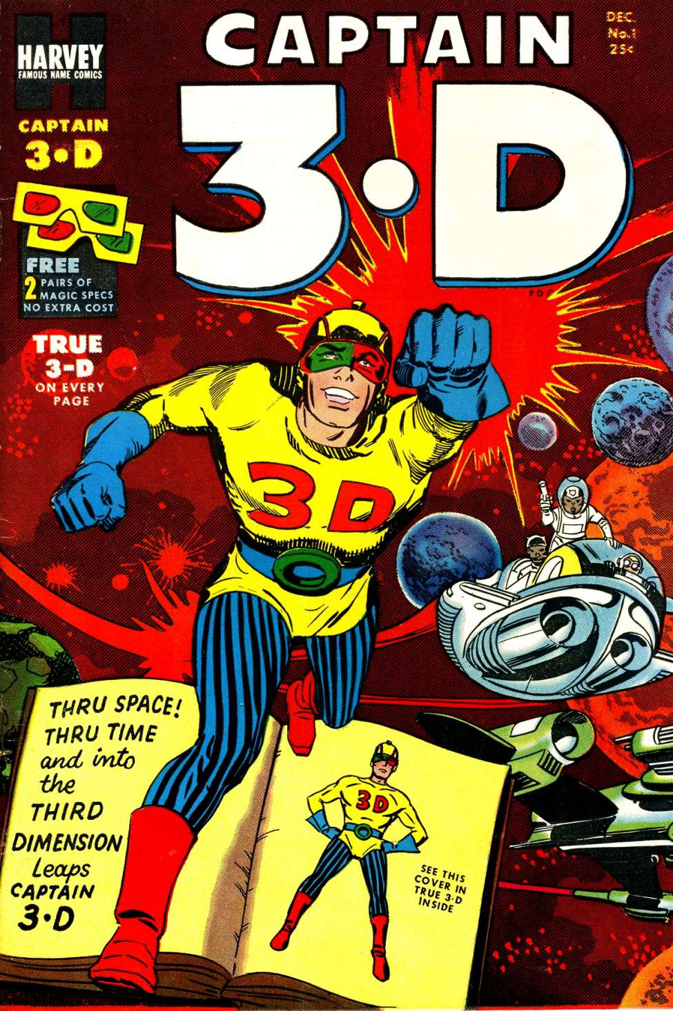 Book Cover For Captain 3D 1 - Version 3