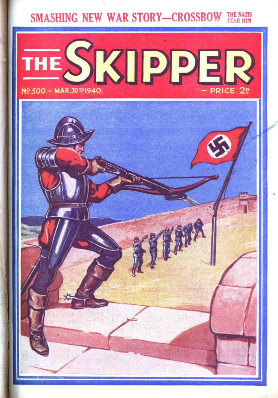 Comic Book Cover For The Skipper 500