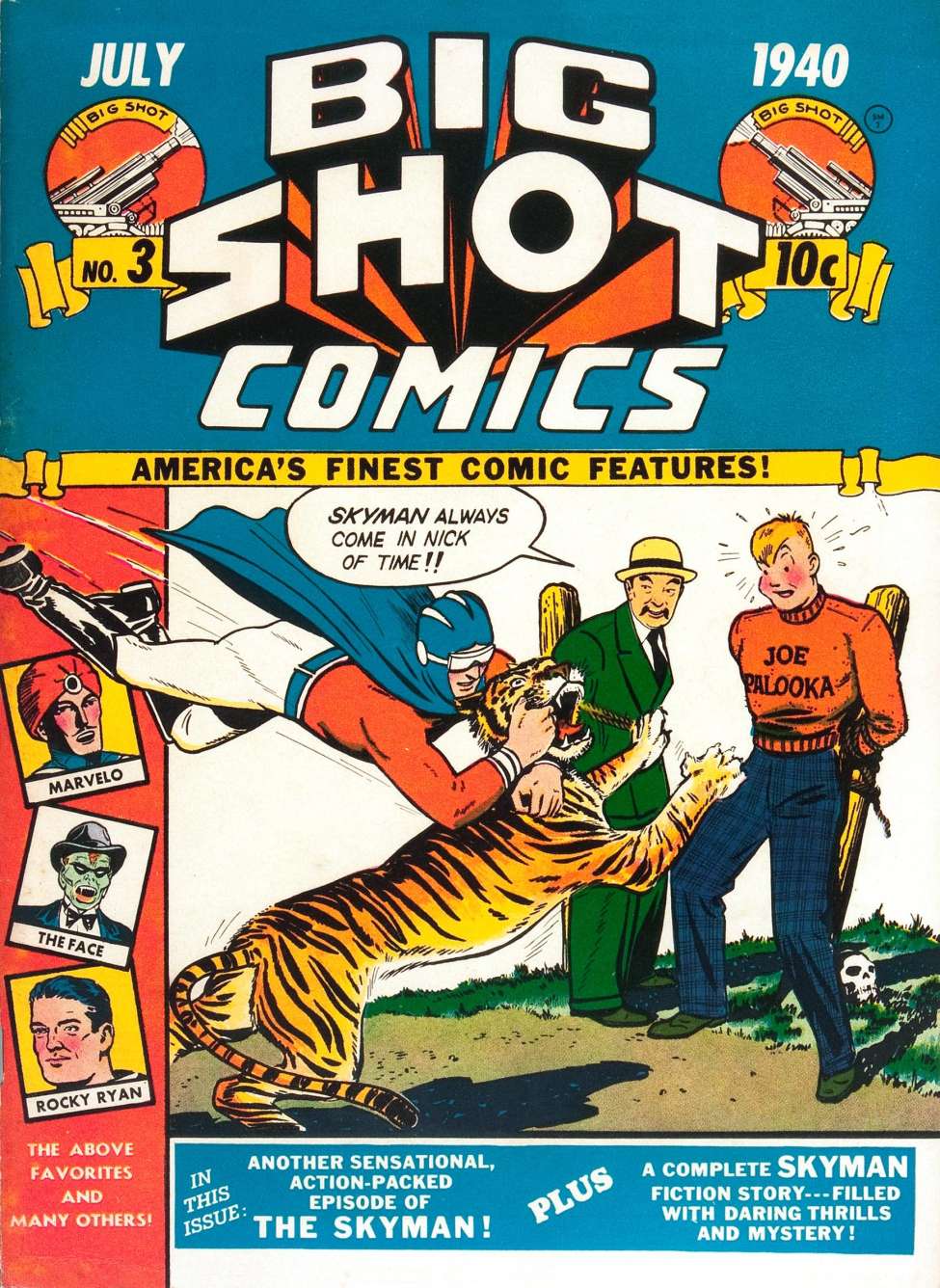 Comic Book Cover For Big Shot 3
