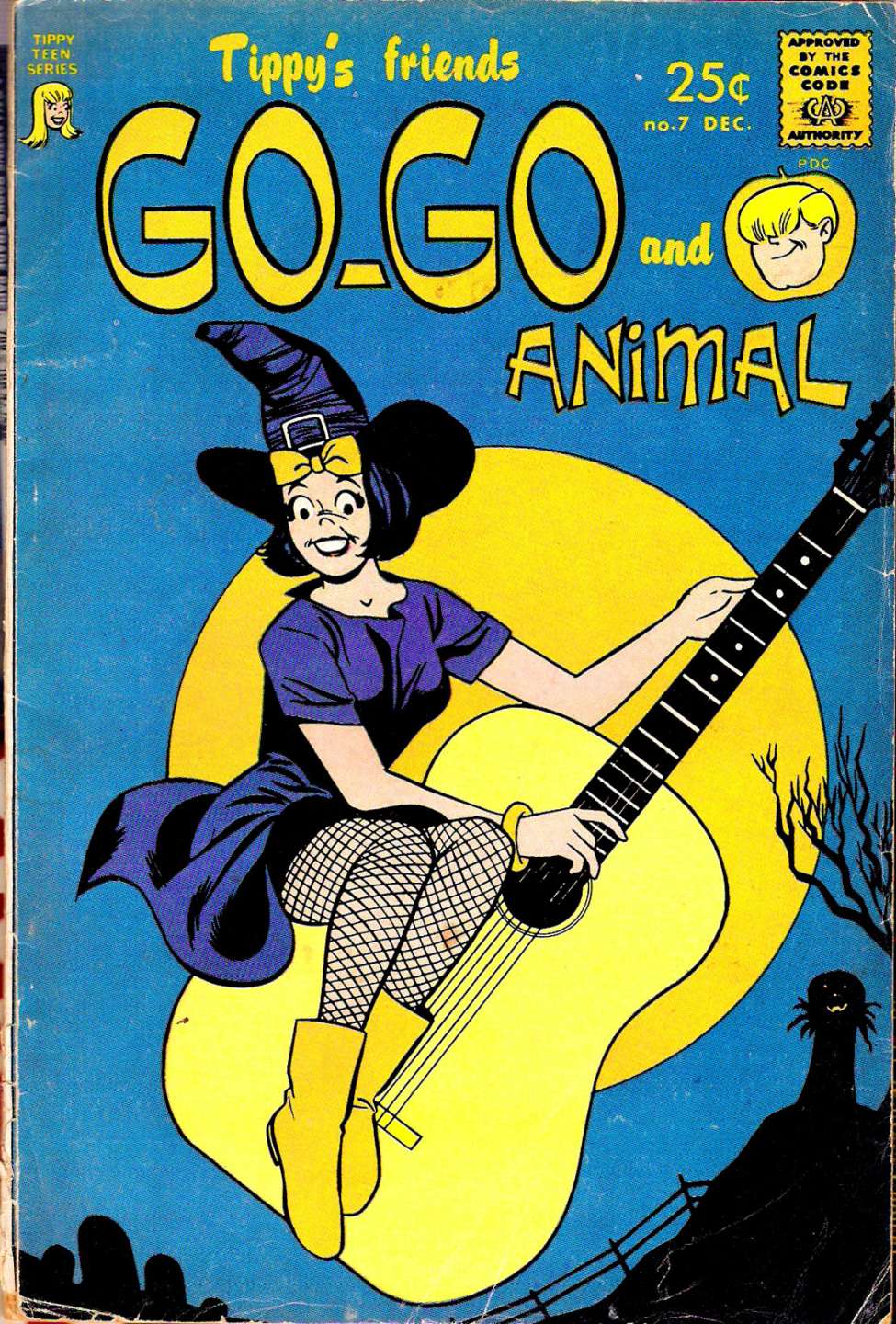 Comic Book Cover For Tippy's Friends Go-Go and Animal 7 (inc) - Version 2