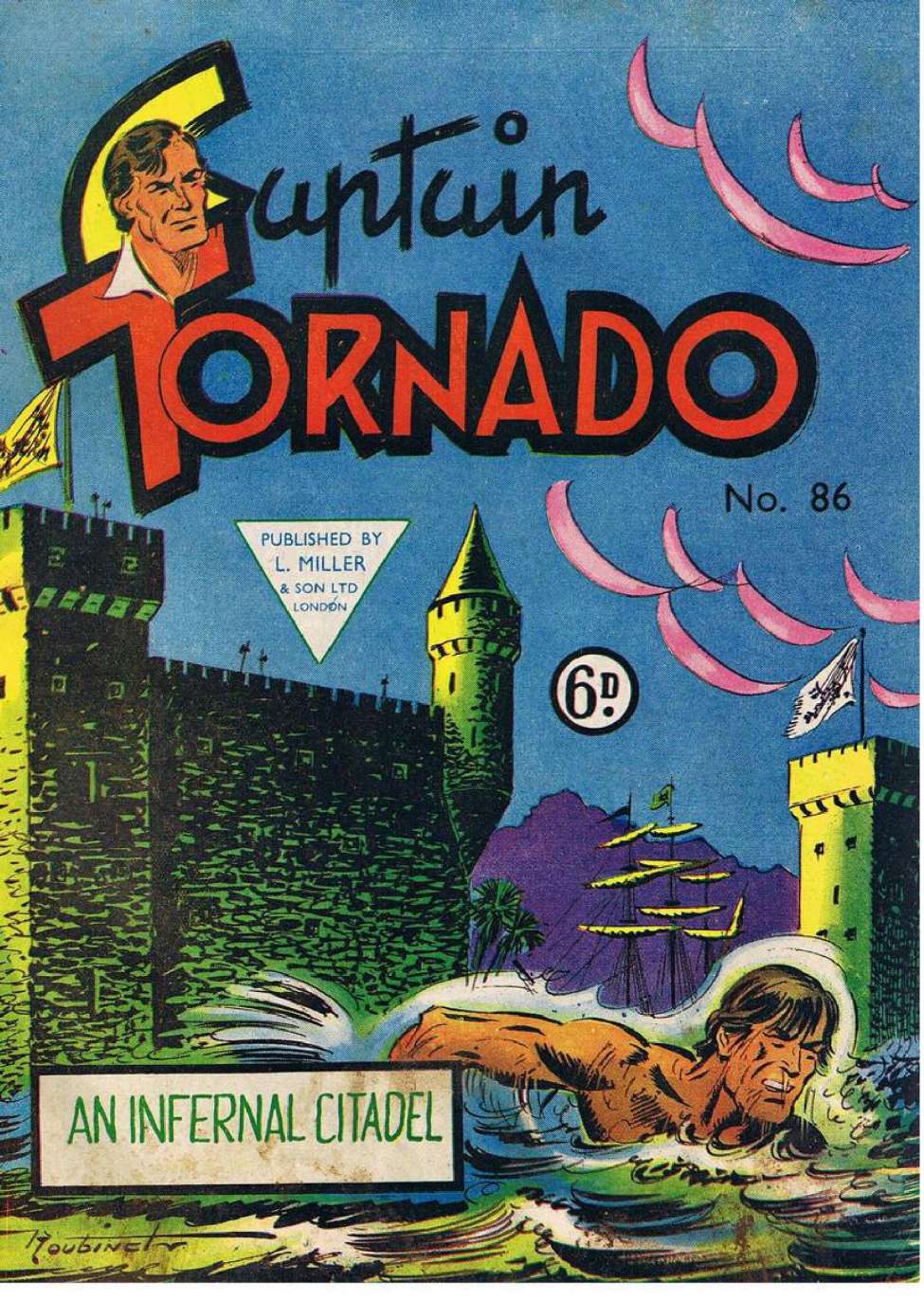 Book Cover For Captain Tornado 86