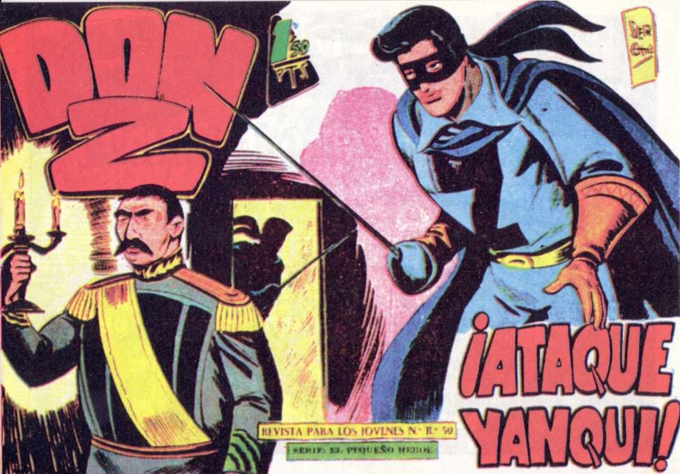 Comic Book Cover For Don Z 58 - ¡Ataque Yanqui!