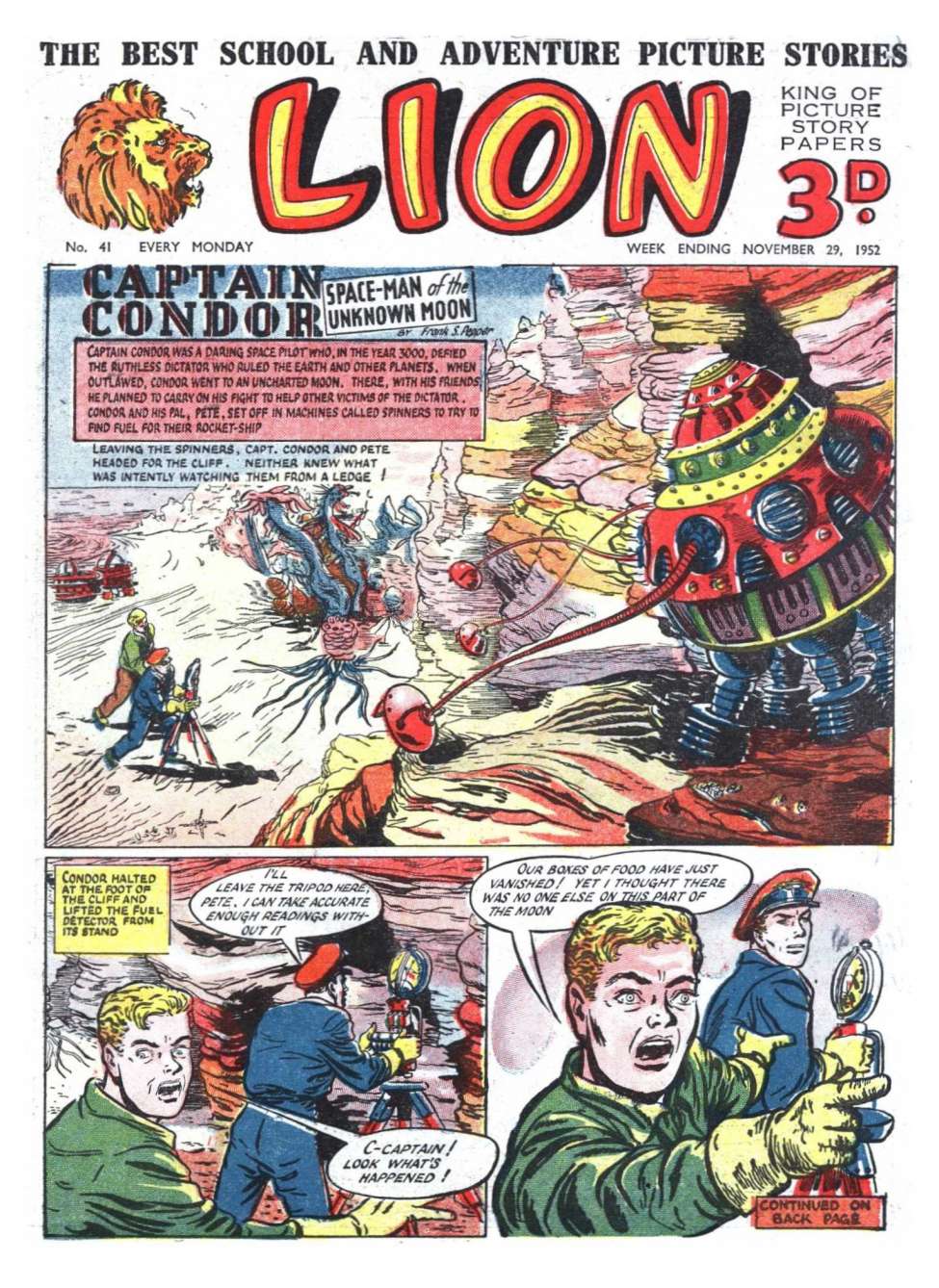 Comic Book Cover For Lion 41