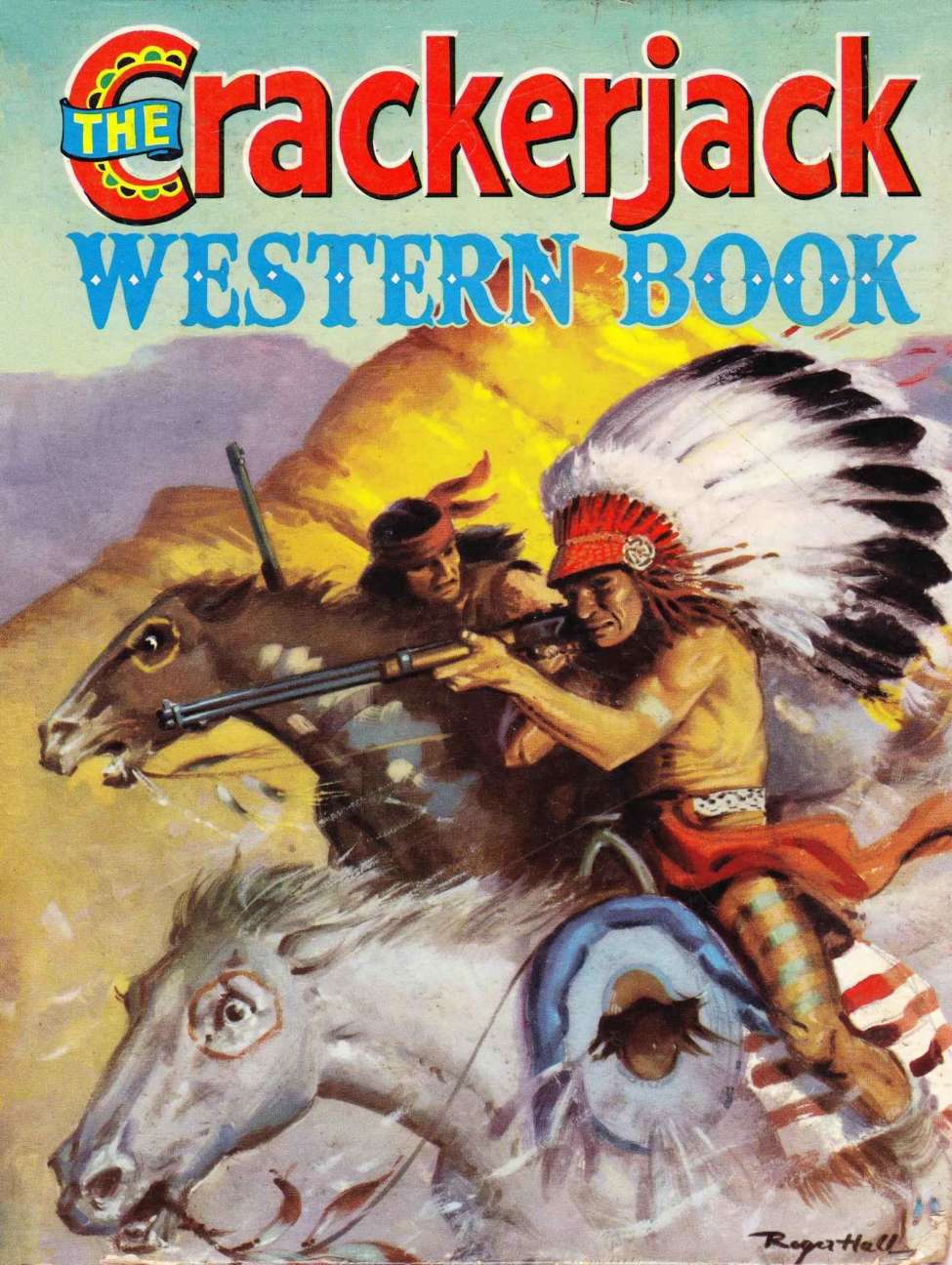 Book Cover For Crackerjack Western Book 1959