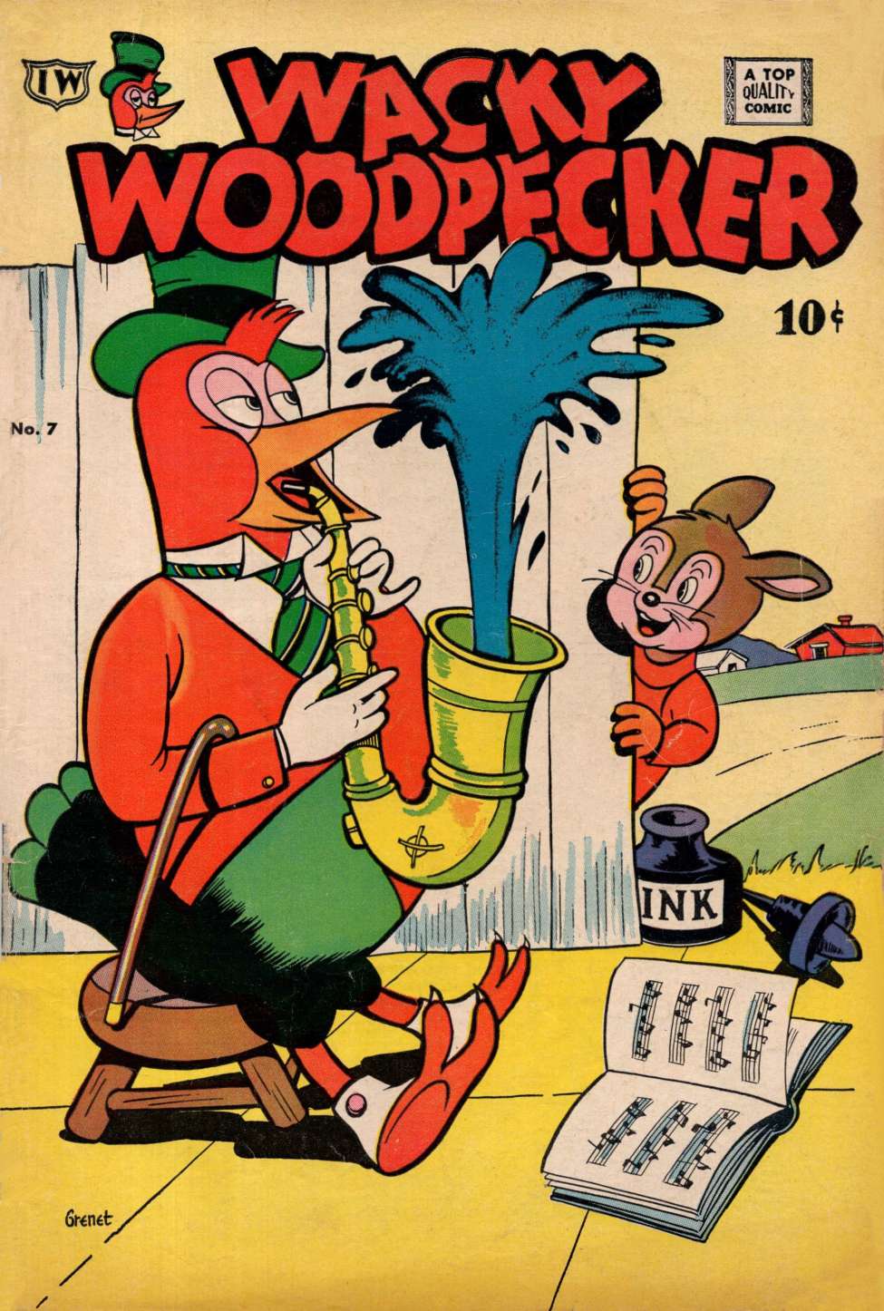 Book Cover For Wacky Woodpecker 7