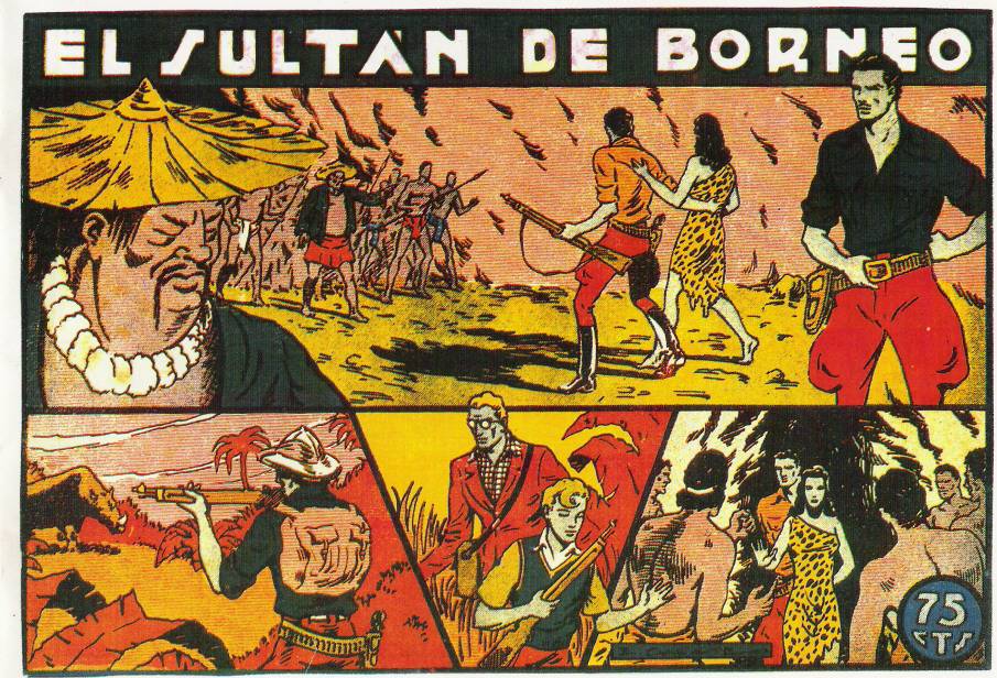 Comic Book Cover For Selección aventurera 18 - El Sultán de Borneo