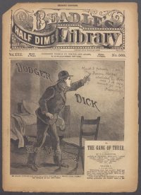 Large Thumbnail For Beadle's Half Dime Library 563 - Dodger Dick, the Boy Vidocq