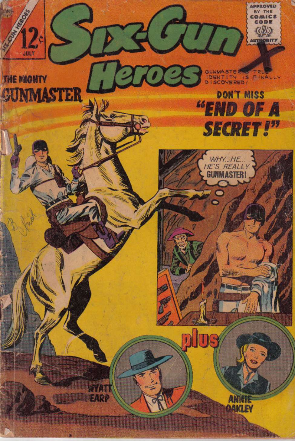 Comic Book Cover For Six-Gun Heroes 75