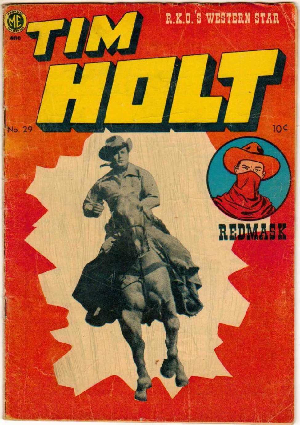 Comic Book Cover For Tim Holt 29