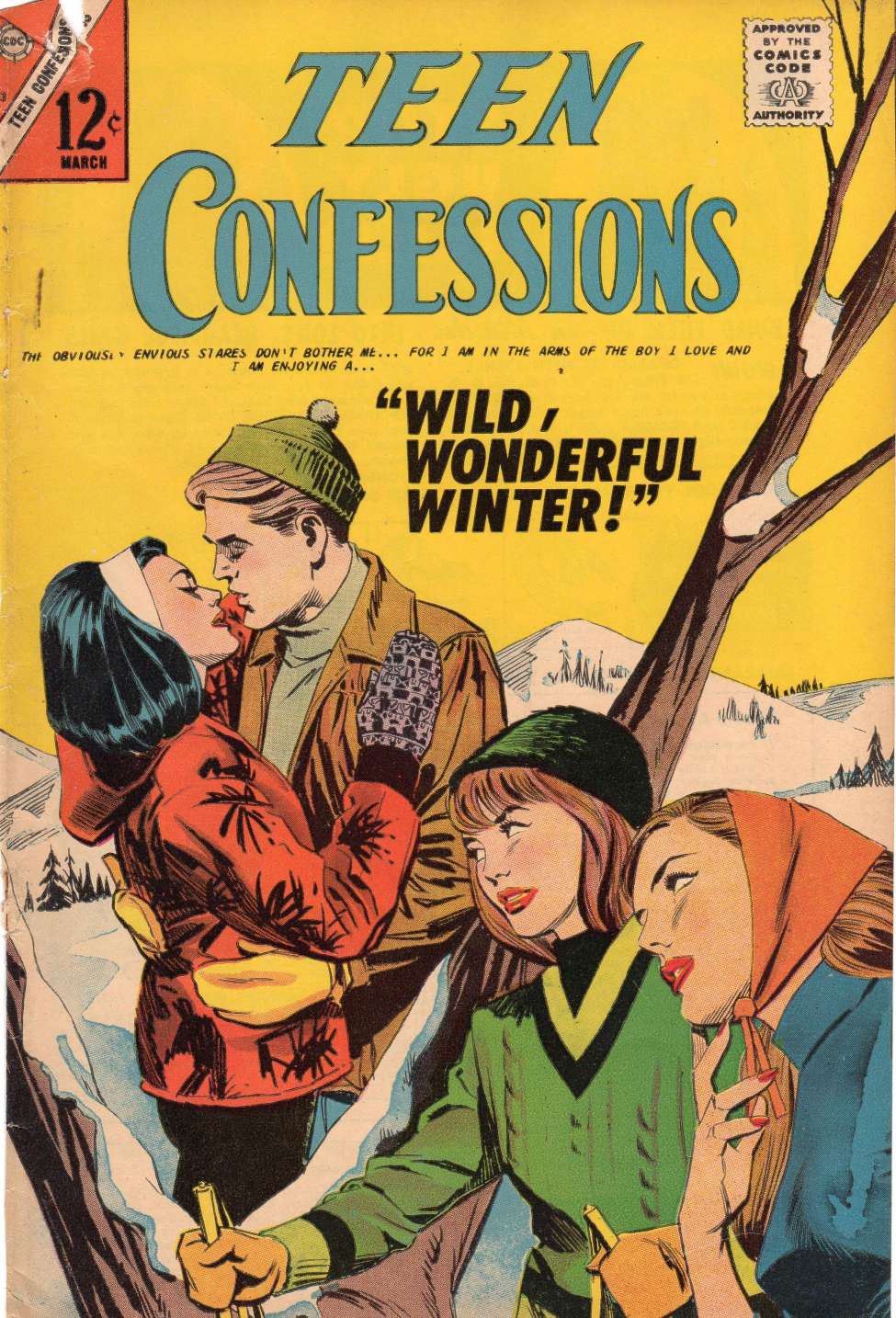 Comic Book Cover For Teen Confessions 43
