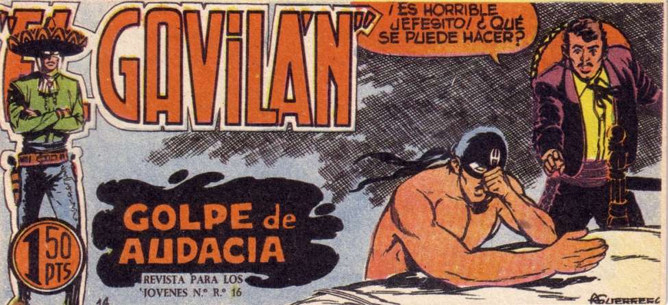 Comic Book Cover For El Gavilan 14 - Golpe de Audacia