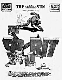 Large Thumbnail For The Spirit (1941-11-30) - Baltimore Sun (b/w)