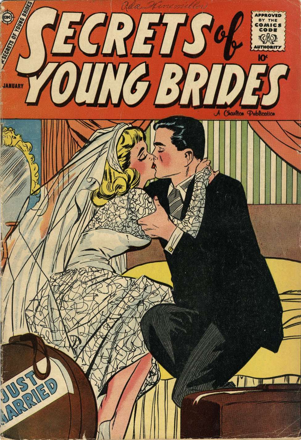 Book Cover For Secrets of Young Brides 12 - Version 2