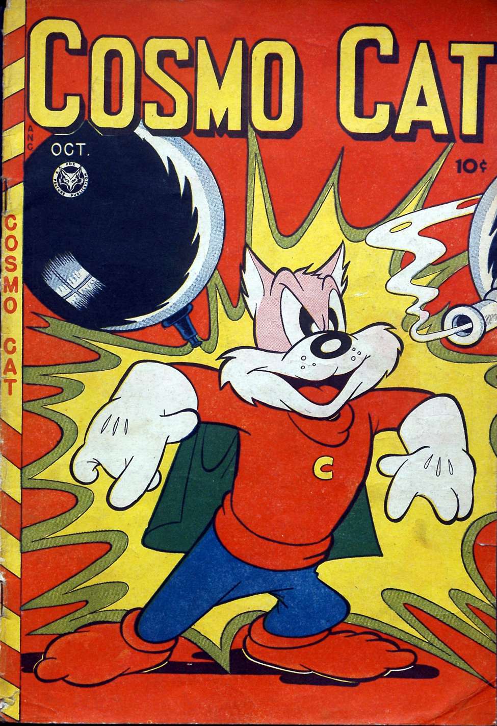 Comic Book Cover For Cosmo Cat 10