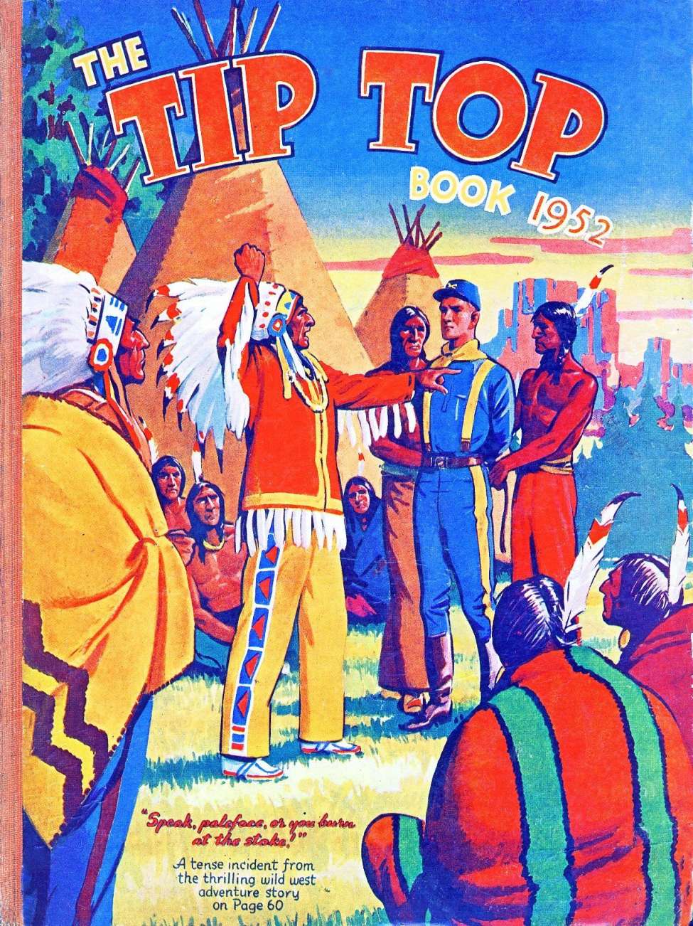 Book Cover For The Tip Top Book 1952