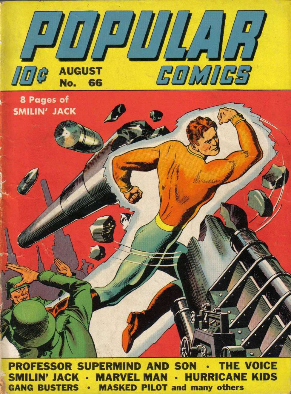 Book Cover For Popular Comics 66