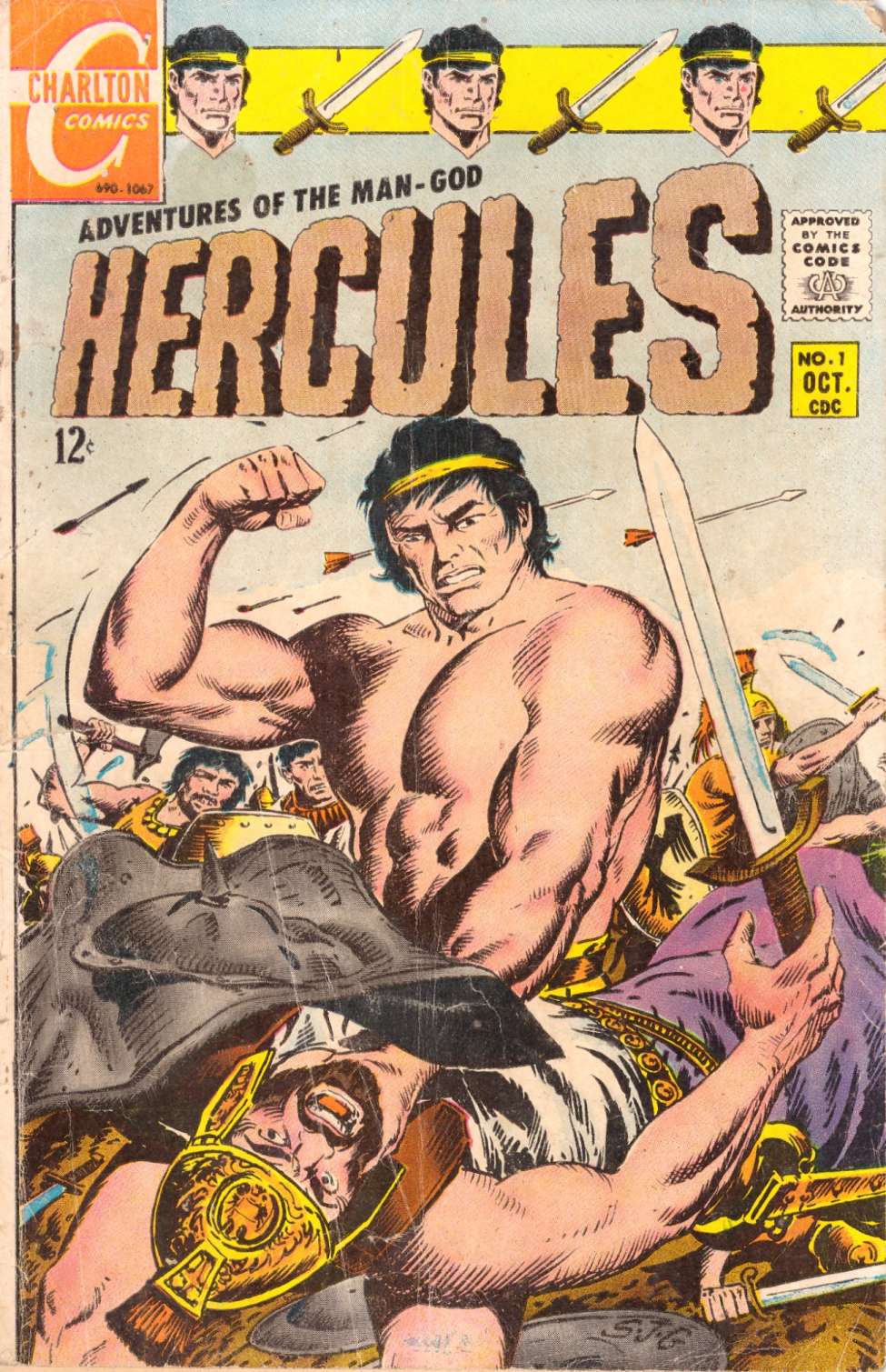 Comic Book Cover For Hercules 1