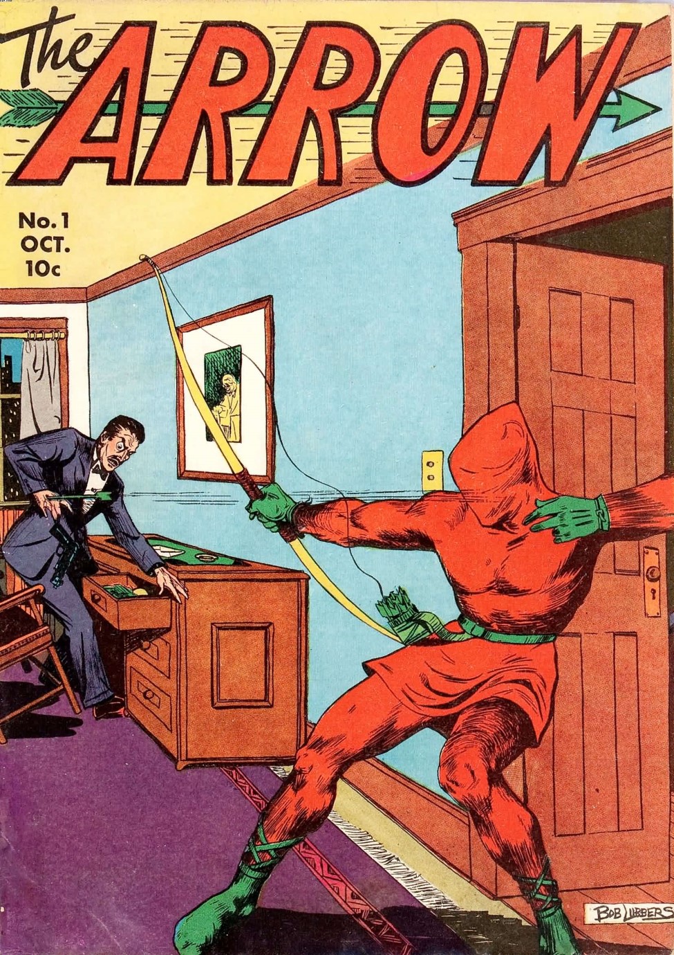Comic Book Cover For The Arrow 1