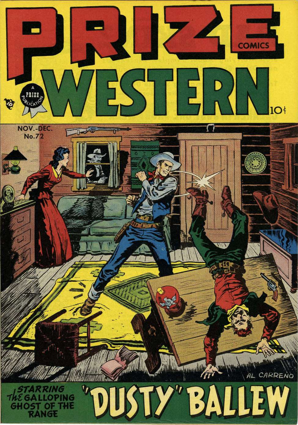 Book Cover For Prize Comics Western 72