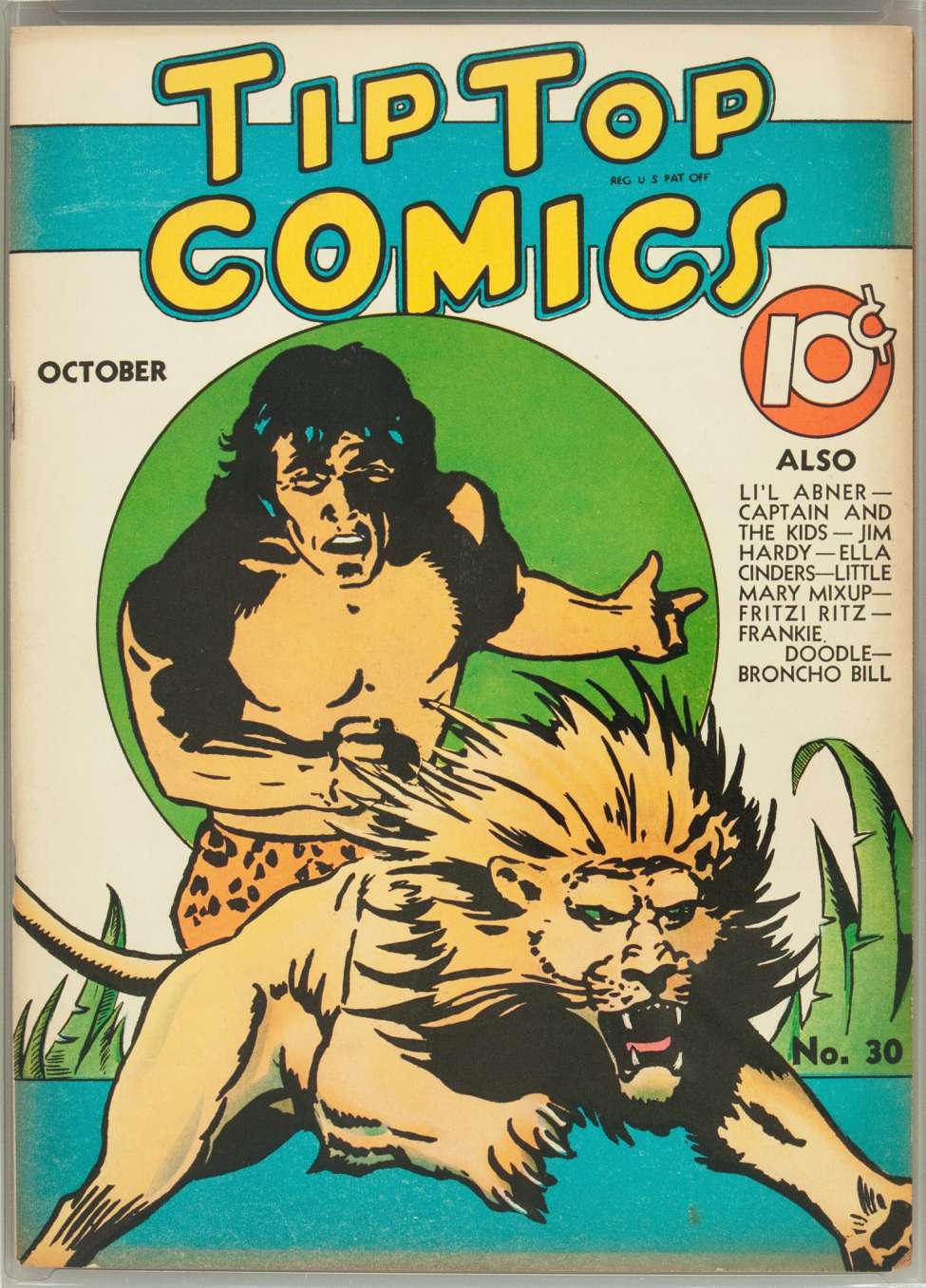 Comic Book Cover For Tip Top Comics 30