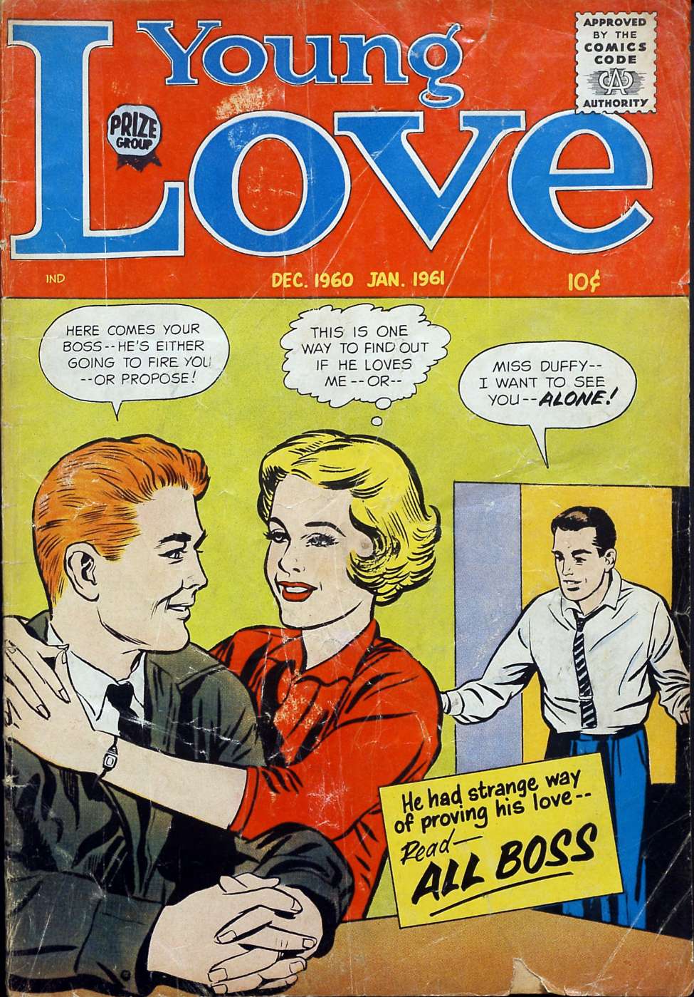 Comic Book Cover For Young Love v4 4