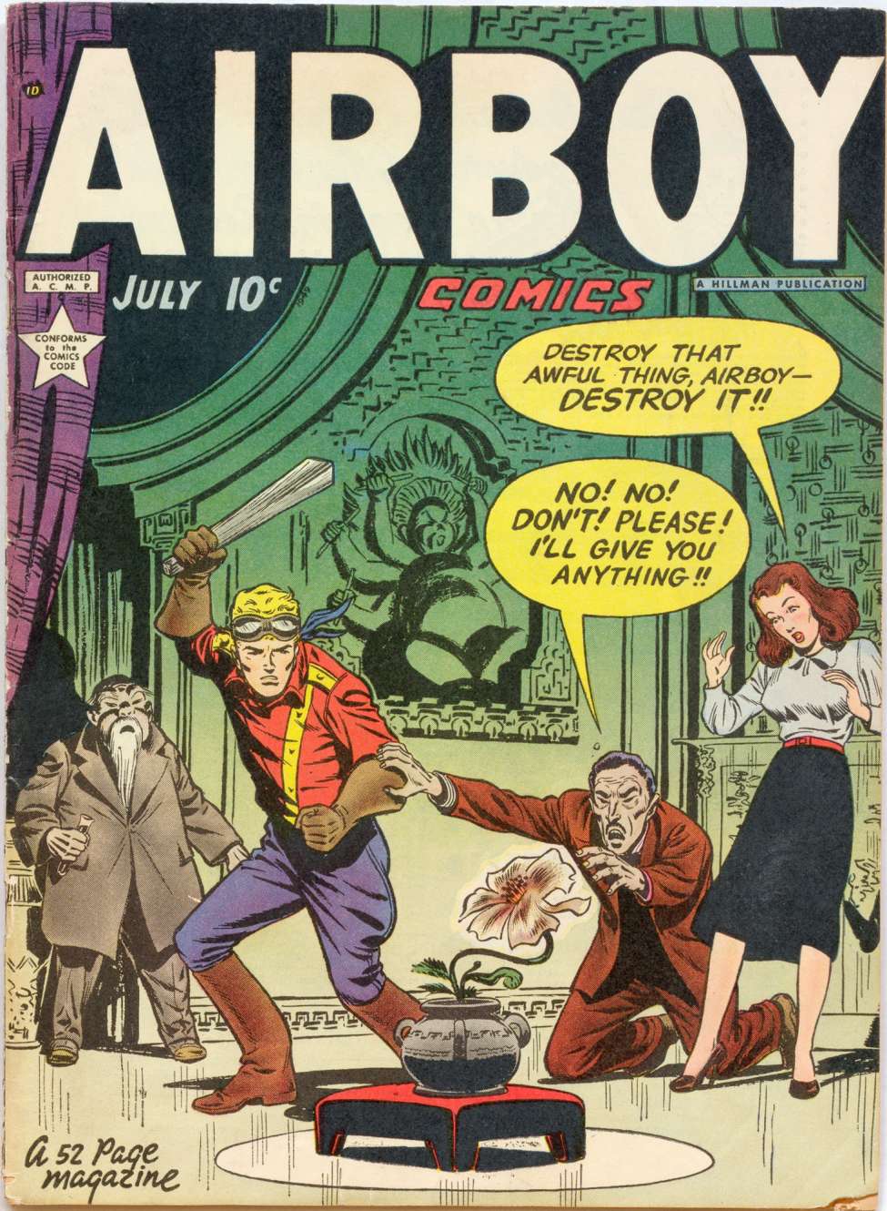 Comic Book Cover For Airboy Comics v6 6